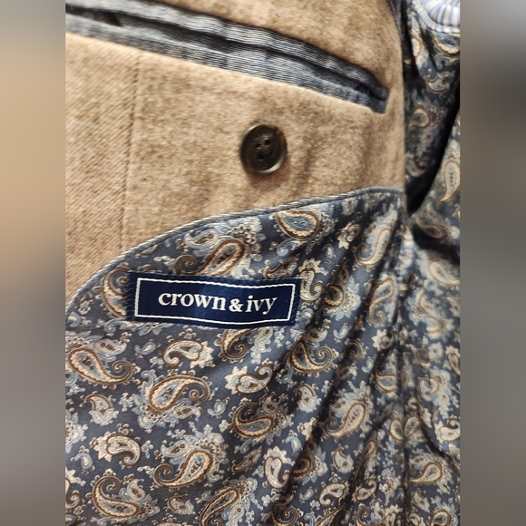 Crown & Ivy Men's Blazer - Sz 46R - Picture 4 of 6